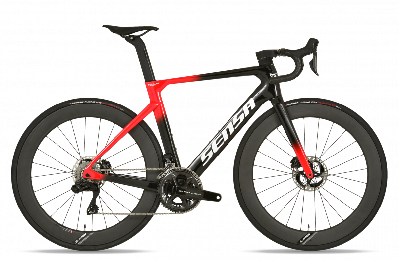 Sensa Giulia Supremo Red-On-Black Limited Ultegra Di2