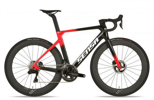 Sensa Giulia Supremo Red-On-Black Limited Ultegra Di2