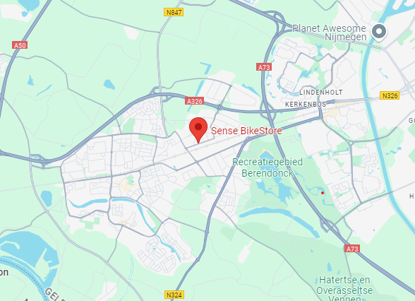 Route Fietsenwinkel Wijchen
